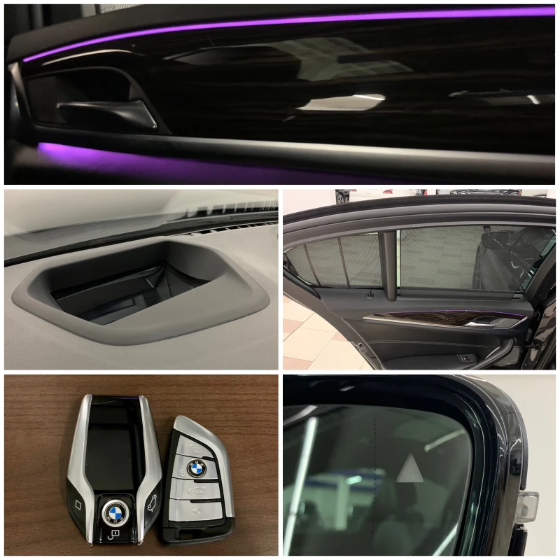 BMW 530 d M-Paket /360cam/HUD/KeyLess/Harman/AMBIENT/LED/, снимка 16 - Автомобили и джипове - 48044376