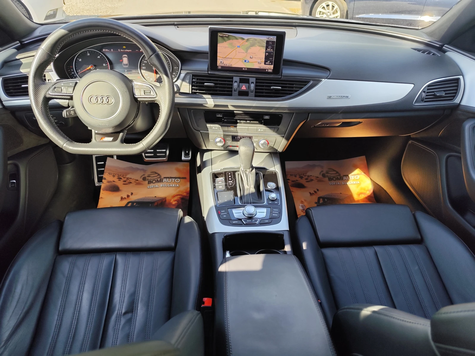 Audi A6 3.0TDi* S-LINE* 4X4* LED/MATRIX* NAVI* KAMEPA* , снимка 11 - Автомобили и джипове - 54560187