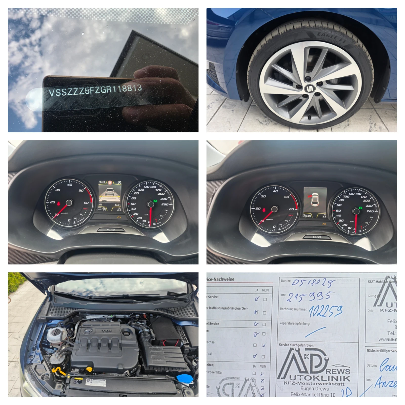 Seat Leon 2.0 TDI  FR , снимка 17 - Автомобили и джипове - 55588035