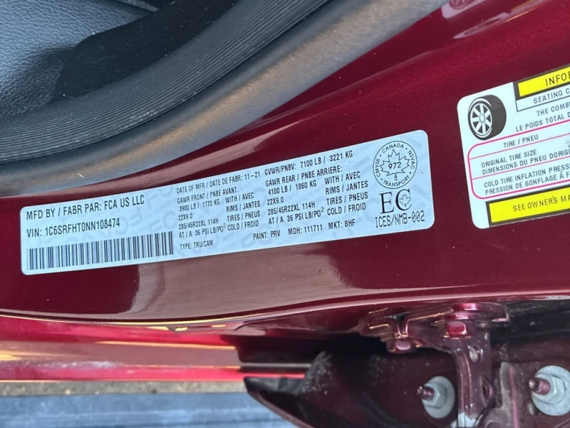 Dodge RAM 1500 2022 LIMITED 5.7 * БЕЗ ПЪРВОНАЧАЛНА ВНОСКА* , снимка 13 - Автомобили и джипове - 53198582