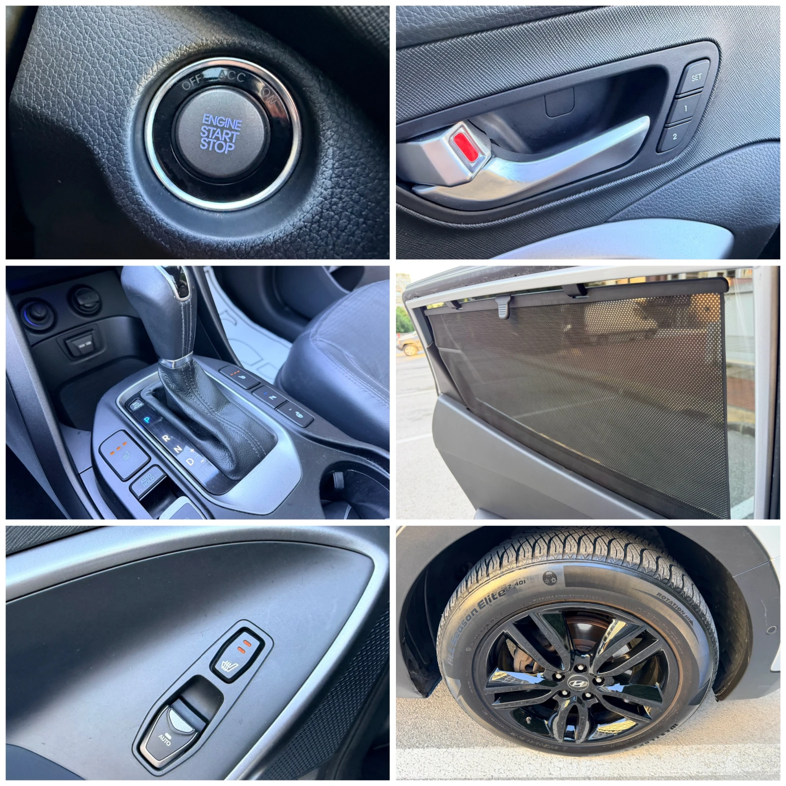 Hyundai Santa fe 2.2CRDI PREMIUM PANORAMA KOJA PODGREV KAMERA 6+ 1, снимка 17 - Автомобили и джипове - 54745425