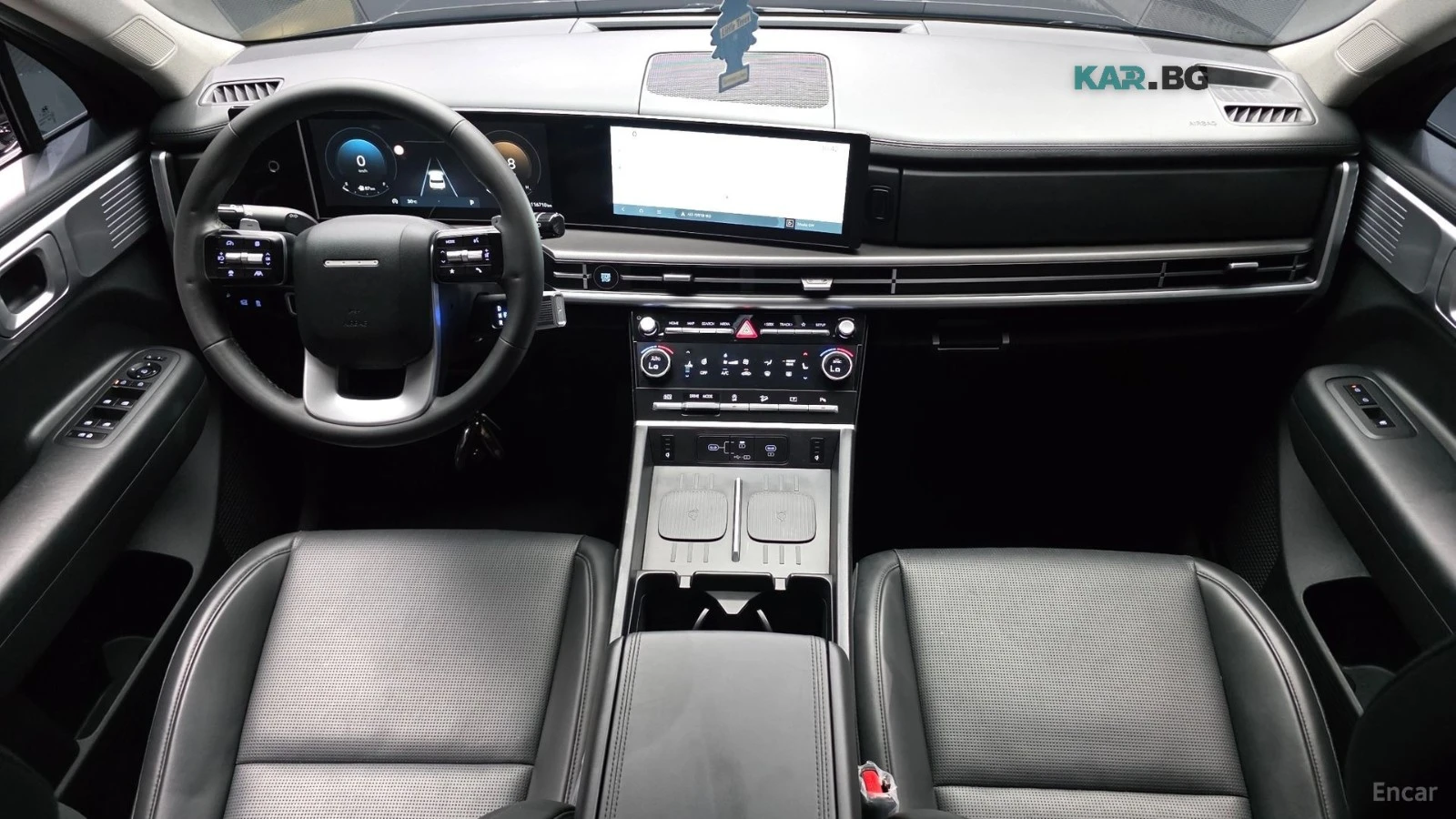 Hyundai Santa fe 2.5 T* PRESTIGE* 360* HEAD UP* ОБДУХВ* ПОДГРЕВ, снимка 6 - Автомобили и джипове - 55897614