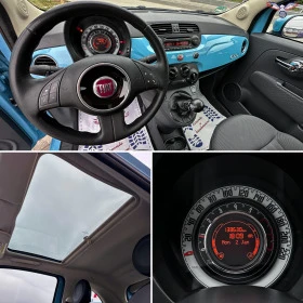 Fiat 500 * 1.25i* 69HP* PANO* EURO6*  | Mobile.bg    14