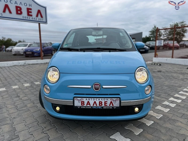 Fiat 500 * 1.25i* 69HP* PANO* EURO6* , снимка 2 - Автомобили и джипове - 45796022