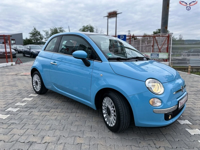 Fiat 500 * 1.25i* 69HP* PANO* EURO6* , снимка 3 - Автомобили и джипове - 45796022