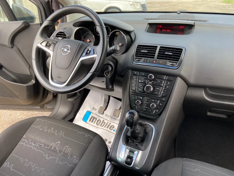 Opel Meriva 1.7 CDTI 110 К.С EURO5 КЛИМА ОТ ГЕРМАНИЯ КАТО НОВА, снимка 12 - Автомобили и джипове - 47205229