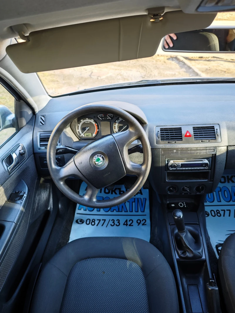 Skoda Fabia 1.2I НОВ ВНОС, снимка 11 - Автомобили и джипове - 48691418