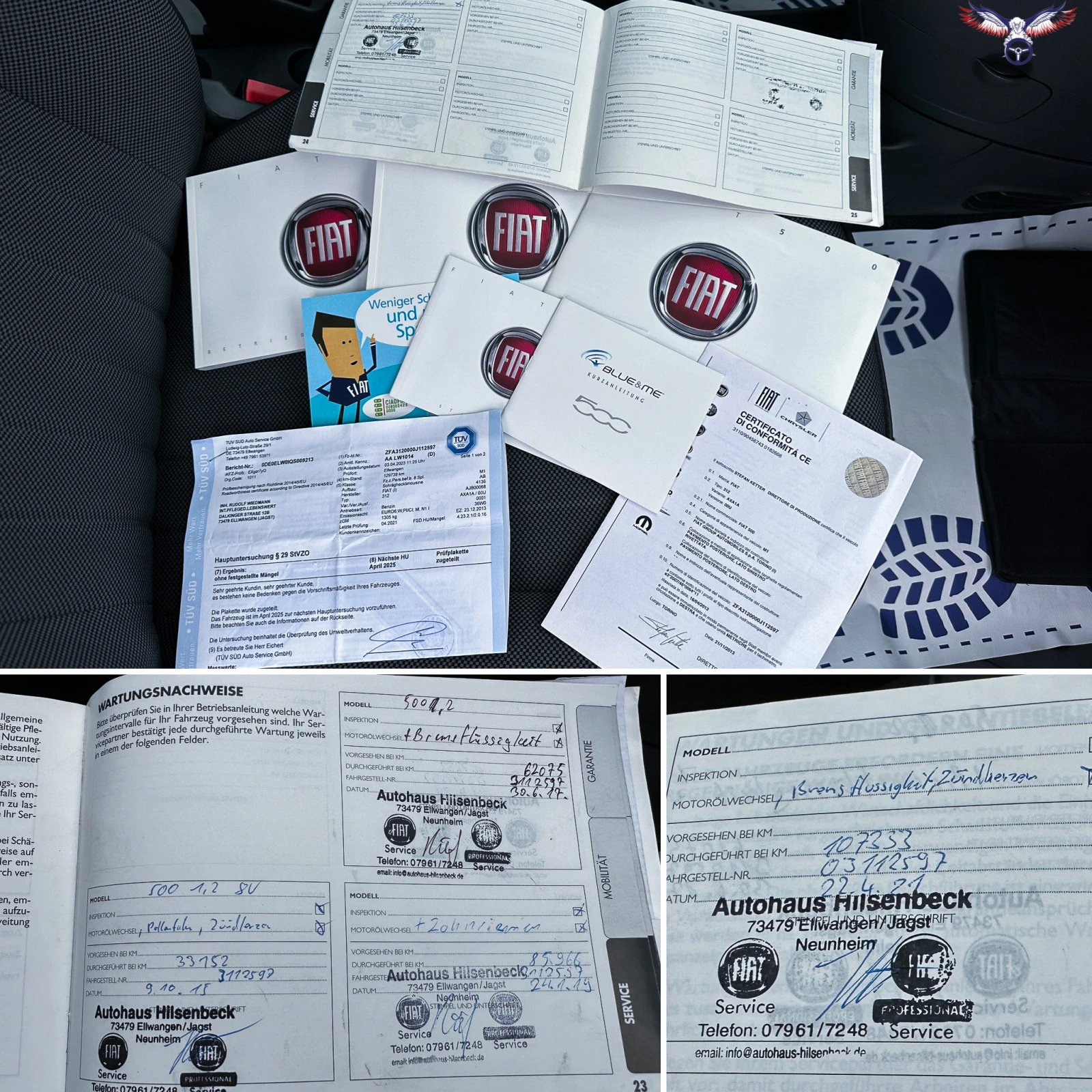 Fiat 500 * 1.25i* 69HP* PANO* EURO6*  | Mobile.bg   16