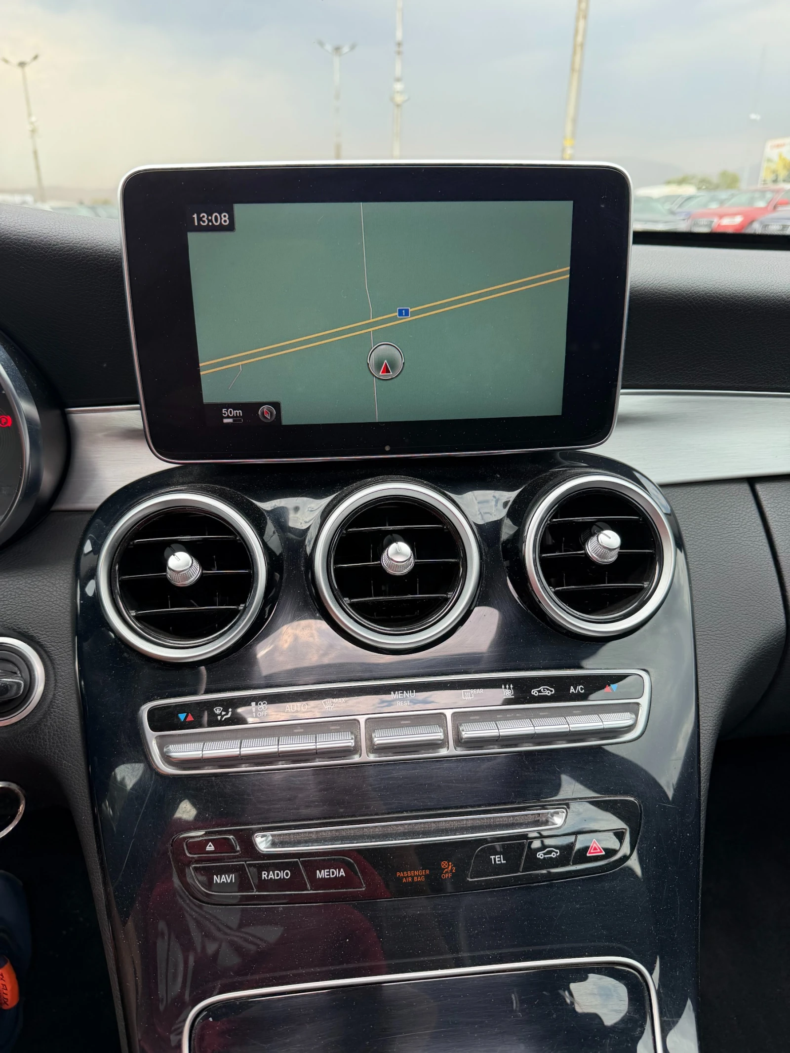 Mercedes-Benz C 220 CDI AIRMATIC AVTOMAT/NAVI/KOJA/PANORAM EURO 6, снимка 14 - Автомобили и джипове - 56166220