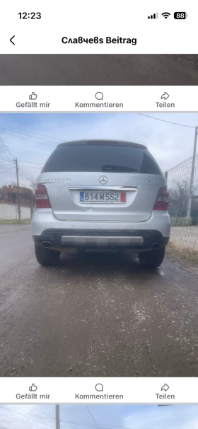 Mercedes-Benz ML 3.2cdi 4matic BARTER, снимка 3