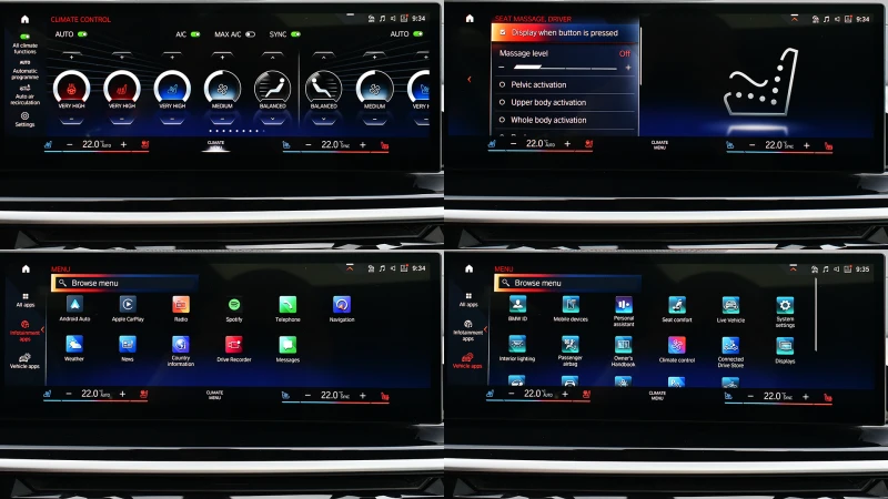 BMW X7 M60i xDrive MHEV Sportautomatic, снимка 14 - Автомобили и джипове - 51691604