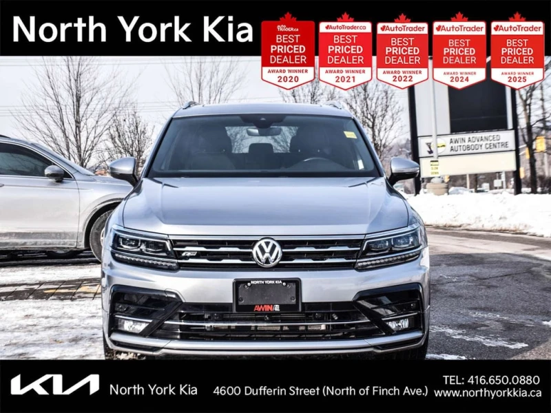 VW Tiguan * 4Motion SEL Premium R Line * CARFAX * ЦЕНА ДО БГ, снимка 2 - Автомобили и джипове - 53341412