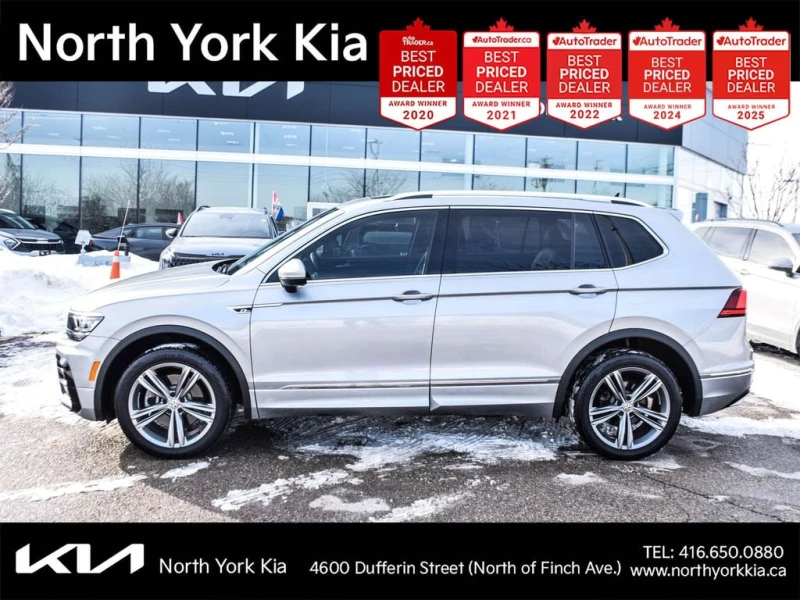 VW Tiguan * 4Motion SEL Premium R Line * CARFAX * ЦЕНА ДО БГ, снимка 4 - Автомобили и джипове - 53341412