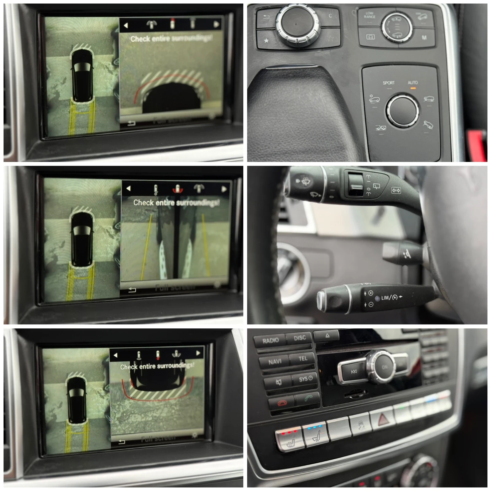 Mercedes-Benz GL 350 360CAM* 7места* ОБДУХВ* ПОДГРЕВ* AMGпакет* TOP, снимка 16 - Автомобили и джипове - 54154675