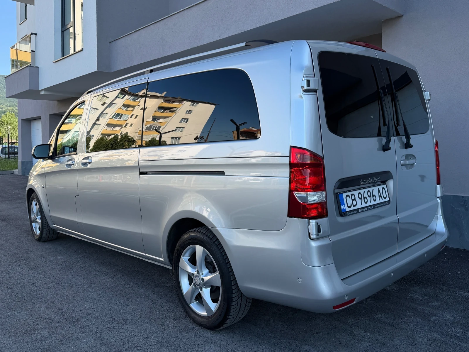 Mercedes-Benz Vito 2.5 D 8+ 1 LONG / ПЕРФЕКТНО СЪСТОЯНИЕ , снимка 7 - Бусове и автобуси - 55251253