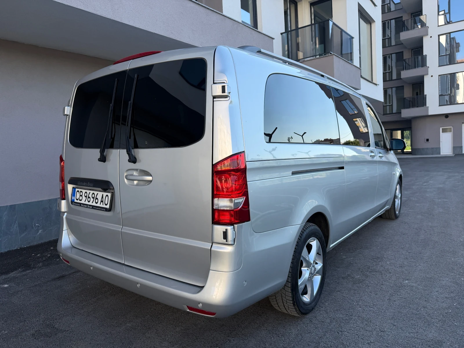 Mercedes-Benz Vito 2.5 D 8+ 1 LONG / ПЕРФЕКТНО СЪСТОЯНИЕ , снимка 6 - Бусове и автобуси - 55251253