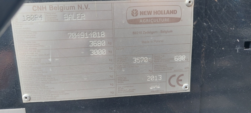 Балировачка New Holland BR 7070, снимка 10 - Селскостопанска техника - 40136053