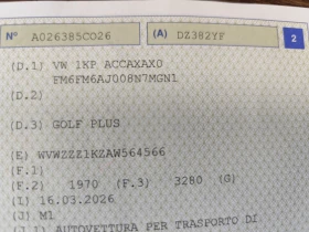 VW Golf Plus 1.4TSi* klimatronik* EURO 5A*  - 4200 € / 8214.49 лв. - 70776090 17