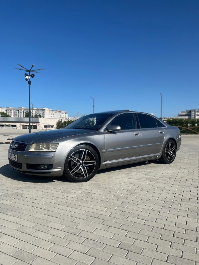 Audi A8 4.2 V8, 335 к.с. + Газова уредба, снимка 1 - Автомобили и джипове - 48653381