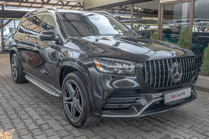 Mercedes-Benz GLS 450 4Matic/Burmester/Обдухване/AMG/Ambient/Камера 360, снимка 2 - Автомобили и джипове - 52711101