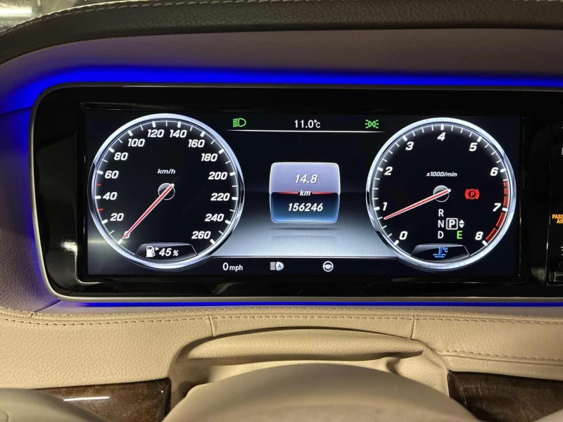 Mercedes-Benz S 550 AMG пакет* Distronic* Обдух* Burmester* 360* , снимка 7 - Автомобили и джипове - 53200867
