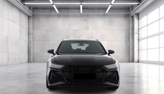 Audi Rs6 Avant Quattro = Black Optic Plus = Гаранция