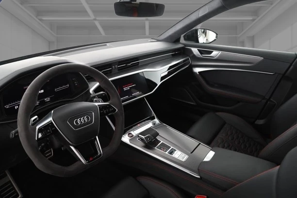 Audi Rs6 Avant Quattro = Black Optic Plus = Гаранция, снимка 8 - Автомобили и джипове - 52727213