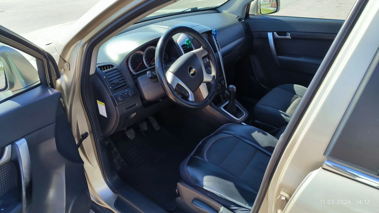 Chevrolet Captiva C100, 2.4, ГИ, снимка 6 - Автомобили и джипове - 53799504