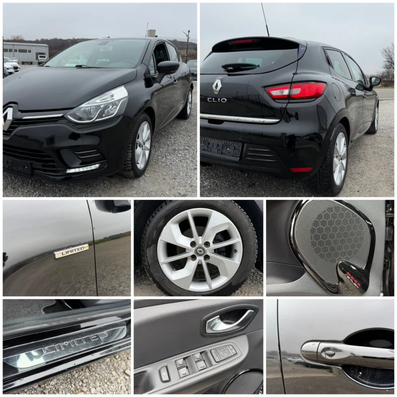 Renault Clio 1.2TCe FACELIFT LIMITED NAVI * 89k km* EURO 6 TUV, снимка 9 - Автомобили и джипове - 52887680