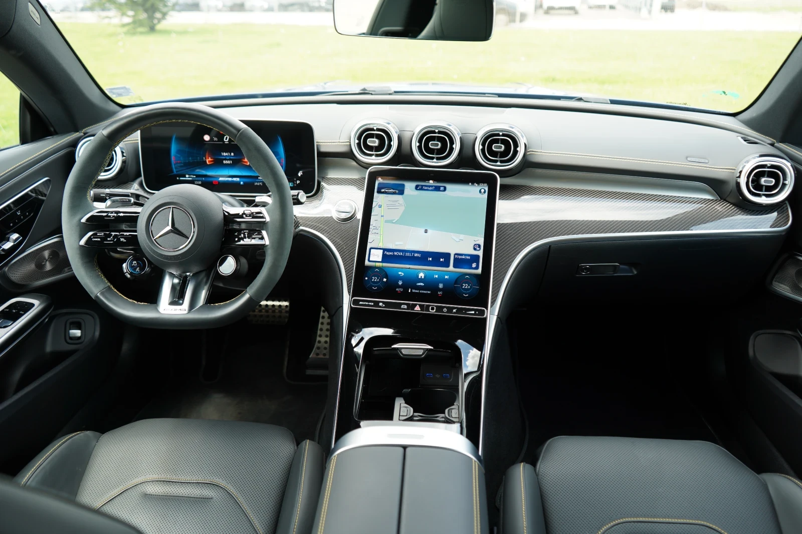 Mercedes-Benz CLE 53 AMG* SPORT SEATS* BURMESTER* �������* CARBON | Mobile.bg � ����������� 13