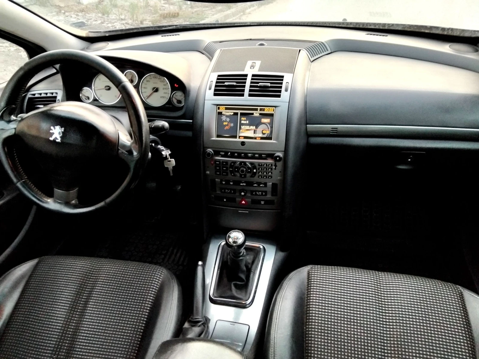 Peugeot 407 2.0HDI.6скорости.+ КЛИМА. 2004г , снимка 17 - Автомобили и джипове - 55741958