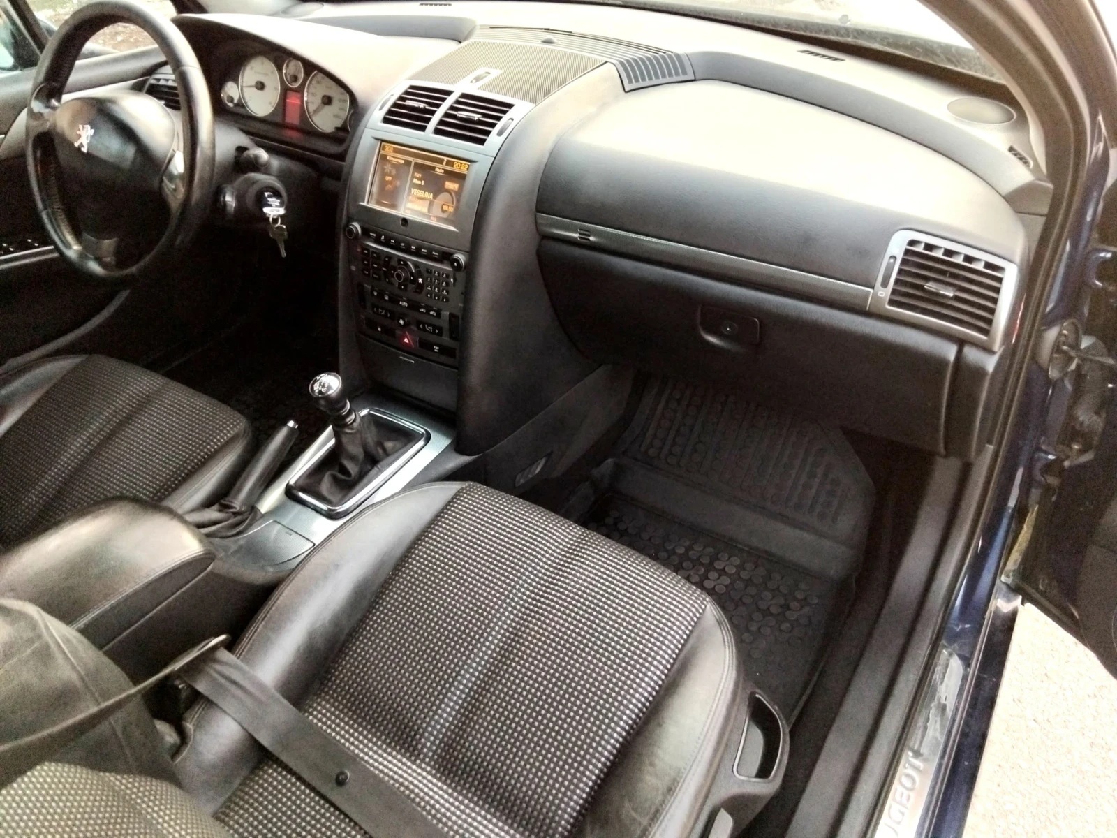 Peugeot 407 2.0HDI.6скорости.+ КЛИМА. 2004г , снимка 14 - Автомобили и джипове - 55741958