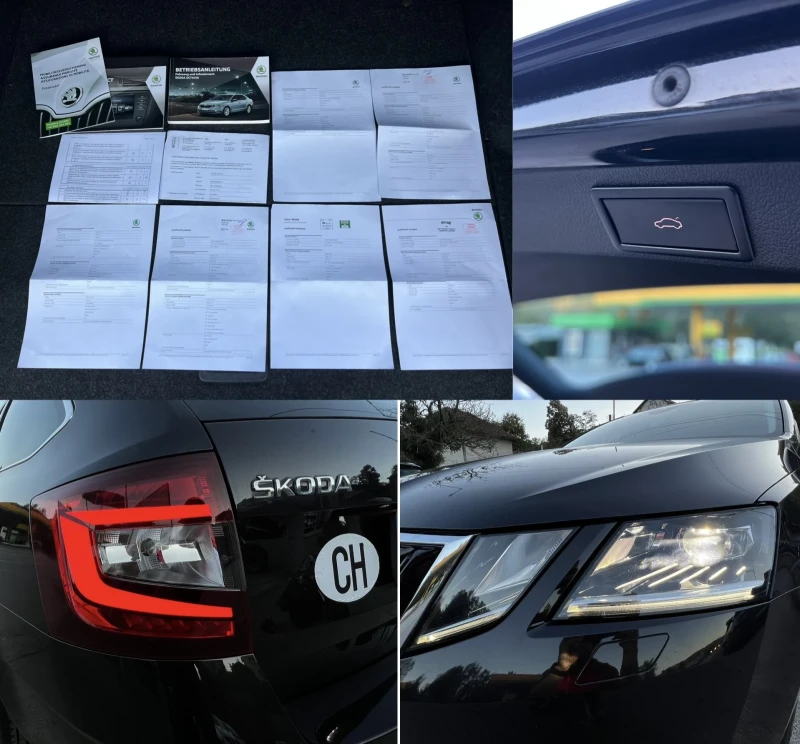 Skoda Octavia 2.0TDi FULL LED ШВЕЙЦАРИЯ, снимка 15 - Автомобили и джипове - 47587120