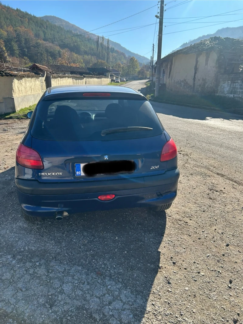 Peugeot 206, снимка 4 - Автомобили и джипове - 48013353