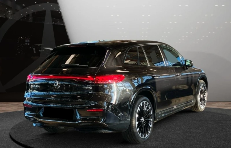 Mercedes-Benz EQS 450 4-MATIC SUV AMG HYPERSCREEN HEAD UP 360, снимка 4 - Автомобили и джипове - 52381563