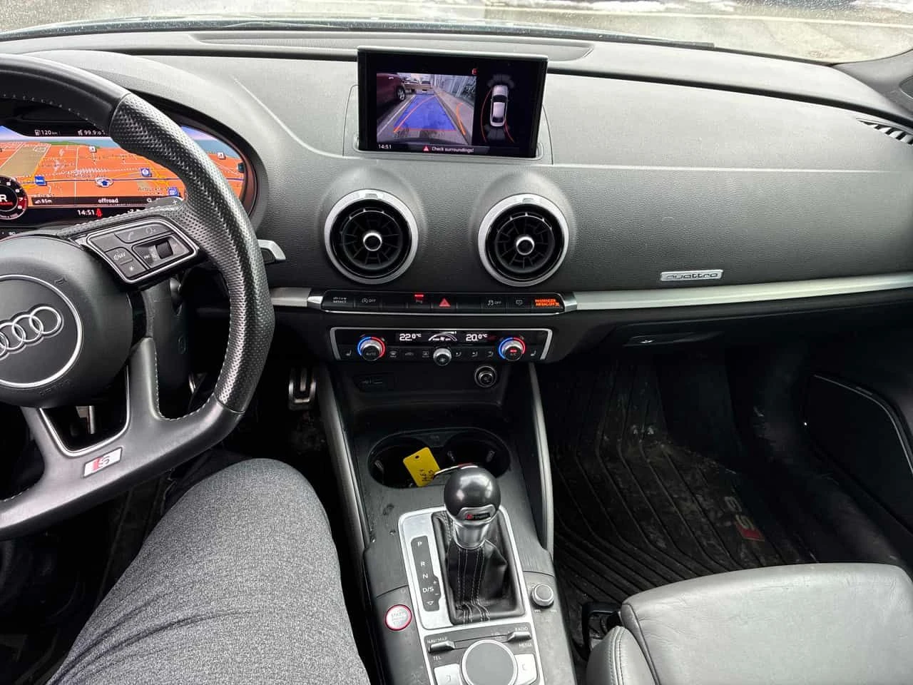 Audi S3 * Technik * 2 КЛЮЧА* ПОДГРЕВ* KEYLESS* , снимка 8 - Автомобили и джипове - 53922176