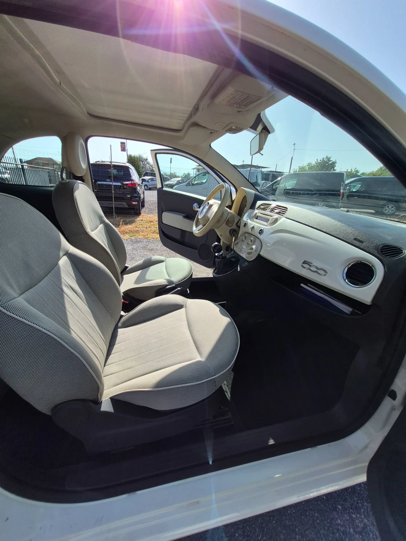 Fiat 500 1.3 Mjet 75 к.с, снимка 8 - Автомобили и джипове - 56389770