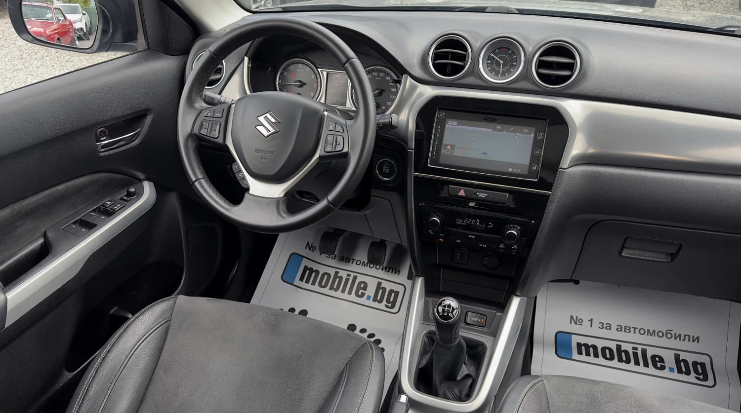 Suzuki Vitara 1.6i 4x4 Distronic Кожа Подгрев Панорама Камера, снимка 8 - Автомобили и джипове - 54573952