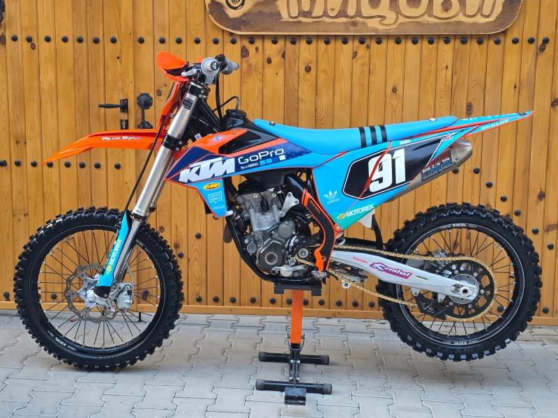 Ktm SX-F 250/СТАРТЕР/2 РЕЖИМА/ТРАКШЪН КОНТРОЛ/ ЛИЗИНГ, снимка 11 - Мотоциклети и мототехника - 51960342
