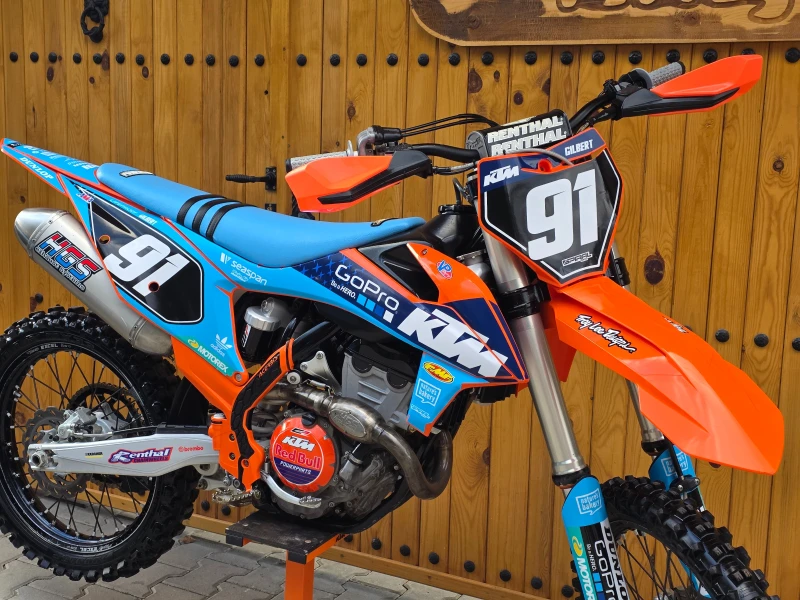 Ktm SX-F 250/СТАРТЕР/2 РЕЖИМА/ТРАКШЪН КОНТРОЛ/ ЛИЗИНГ, снимка 2 - Мотоциклети и мототехника - 51960342