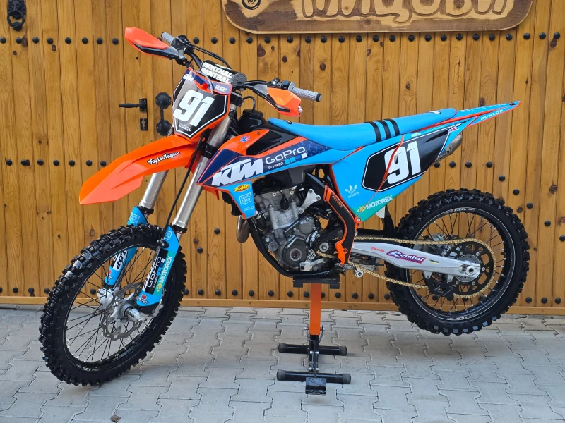 Ktm SX-F 250/СТАРТЕР/2 РЕЖИМА/ТРАКШЪН КОНТРОЛ/ ЛИЗИНГ, снимка 14 - Мотоциклети и мототехника - 51960342