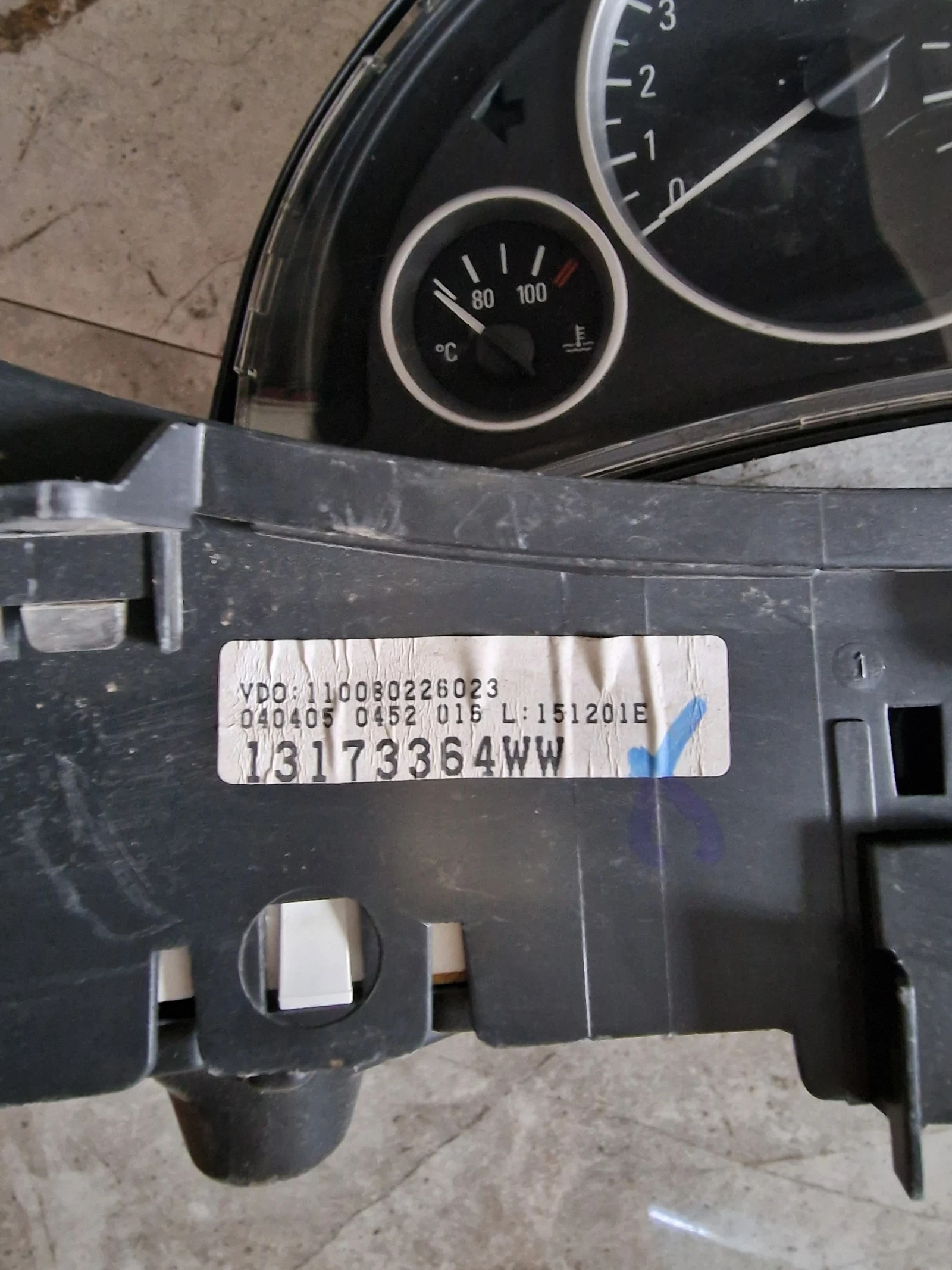 13173364WW километраж за OPEL TIGRA , снимка 3 - Части - 54454244