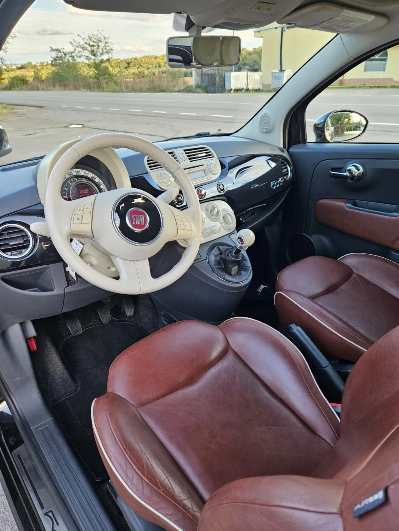 Fiat 500 1.4 кабрио Швейцария , снимка 1 - Автомобили и джипове - 46948354