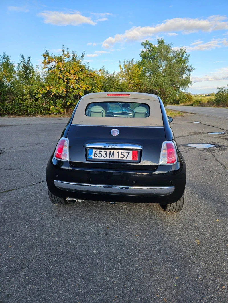 Fiat 500 1.4 кабрио Швейцария , снимка 3 - Автомобили и джипове - 46948354