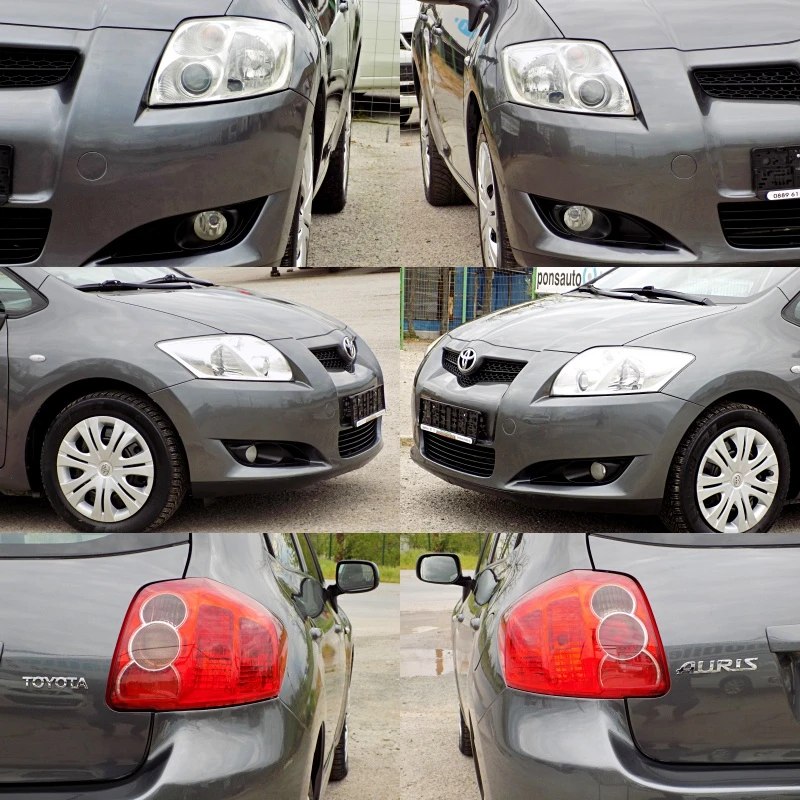 Toyota Auris 1.33VVT-i/101к./6ск./РЕАЛНИ КМ, снимка 16 - Автомобили и джипове - 54385401