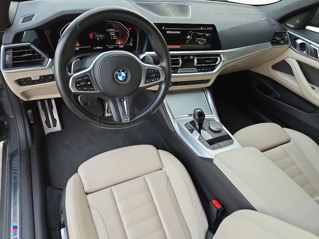BMW 420 CABRIO/190HP/M-SPORT/360/LASER/H&K/ACC/137z | Mobile.bg � ����������� 8