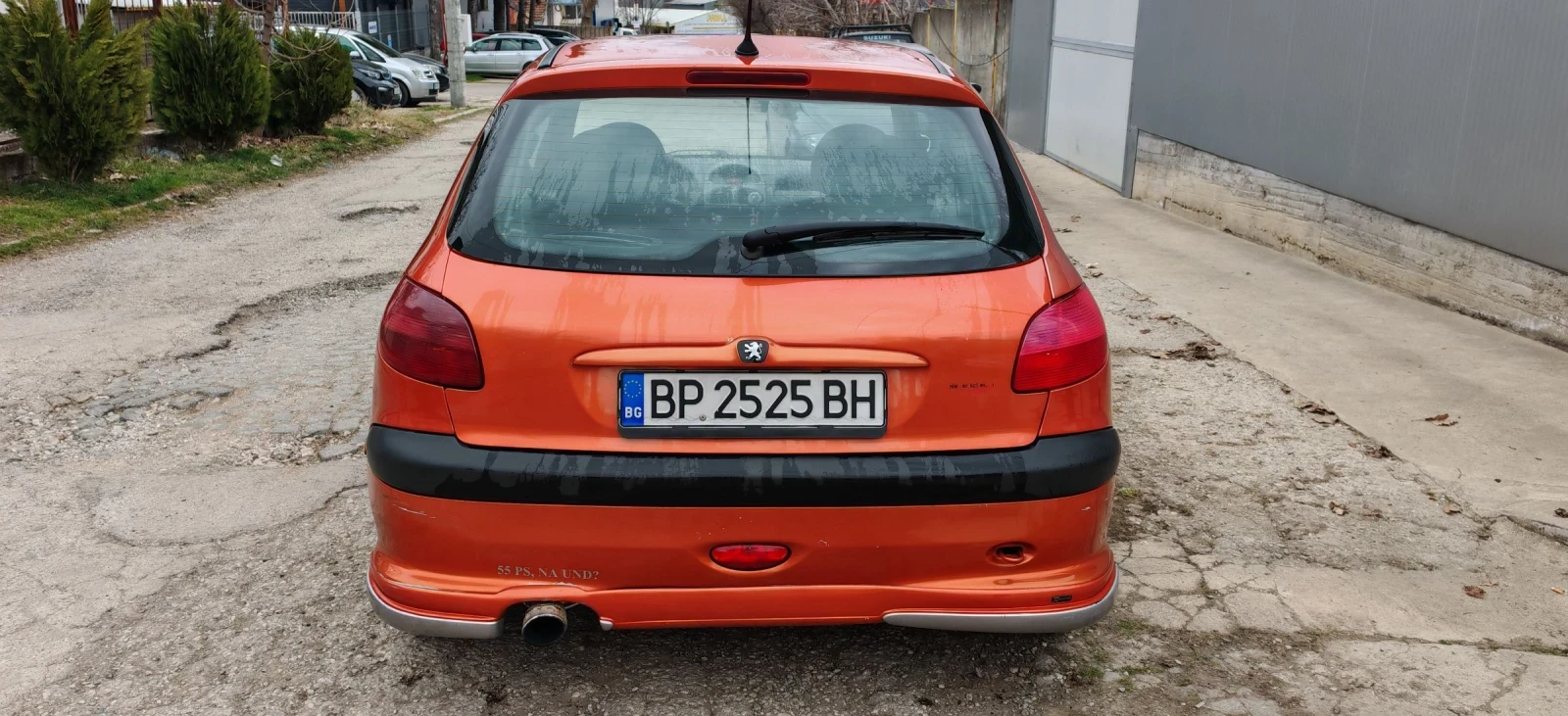 Peugeot 206 2.0HDI, снимка 6 - Автомобили и джипове - 53900157