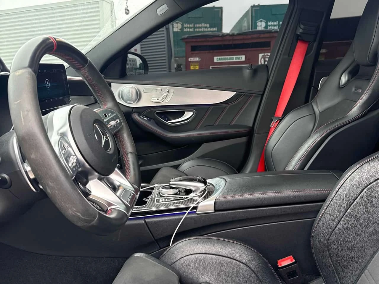 Mercedes-Benz C 43 AMG 4MATIC* DISTRONIC* BURMESTER* 360* КЛИП, снимка 11 - Автомобили и джипове - 53967627