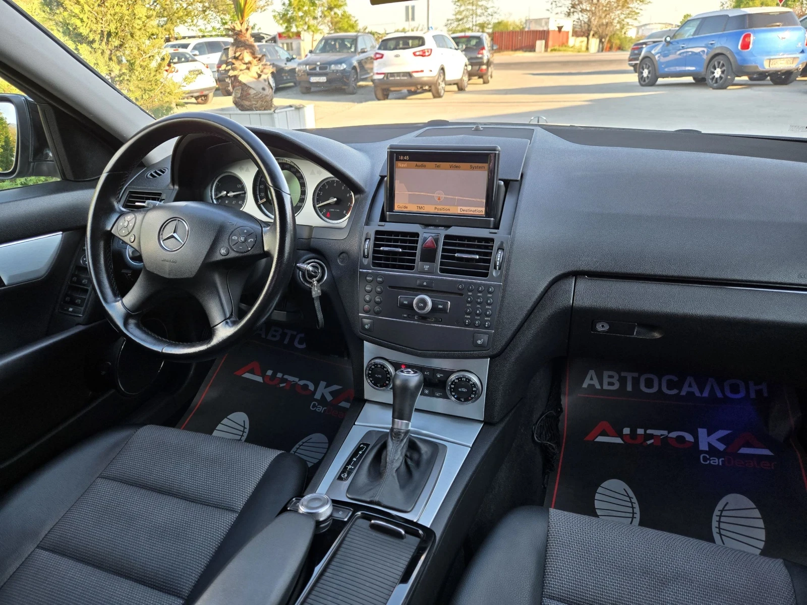 Mercedes-Benz C 200 KOMPRESSOR-156кс= АВТОМАТ= ГАЗ= НАВИ= AVANTGARDE, снимка 13 - Автомобили и джипове - 54634923