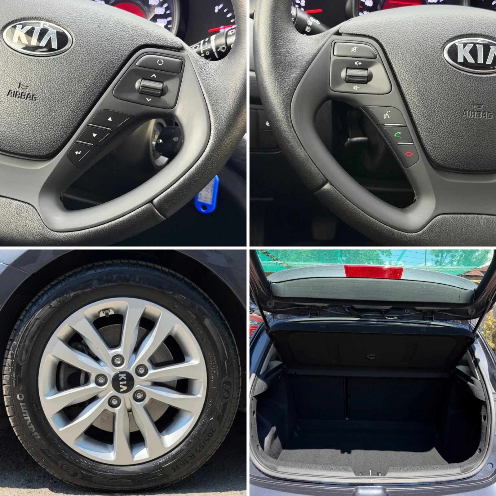 Kia Ceed 1.4i* 100к.с.* СЕРВИЗНА КНИЖКА С ПЪЛНА ИСТОРИЯ KIA, снимка 13 - Автомобили и джипове - 55652055